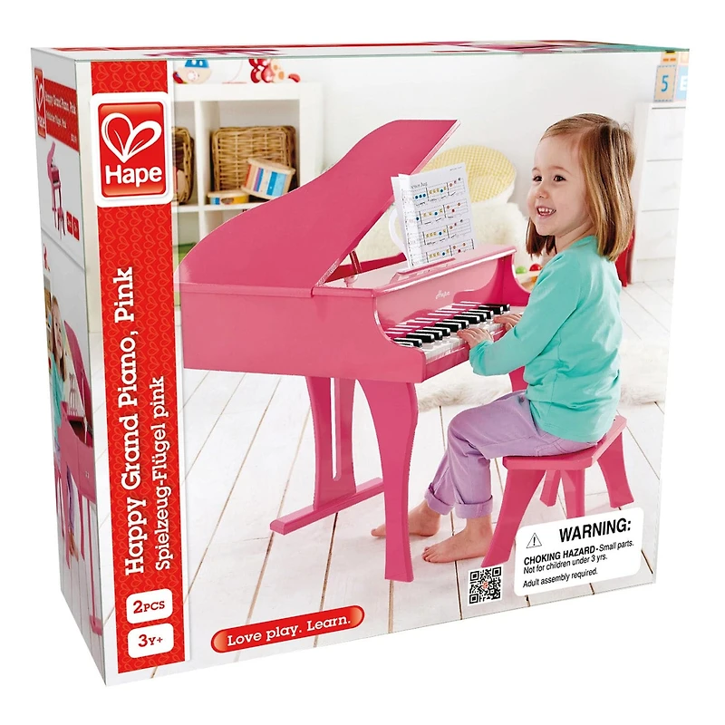 Happy Grand Piano - Pink