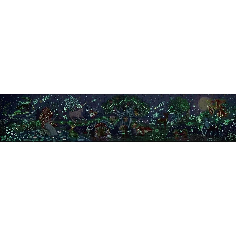 Magic Forest Puzzle - Glow in the Dark