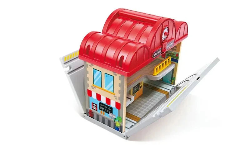 Portable Train Station Set
