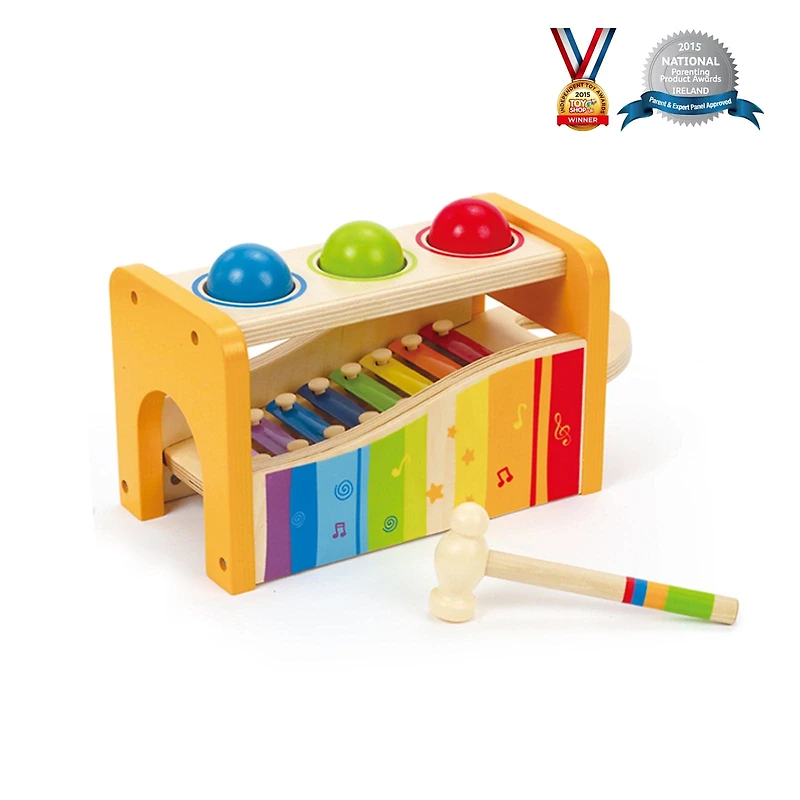 Pound & Tap Bench with Slide Out Xylophone