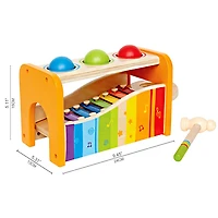 Pound & Tap Bench with Slide Out Xylophone