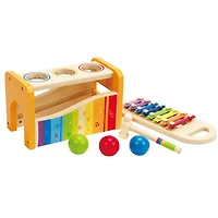 Pound & Tap Bench with Slide Out Xylophone