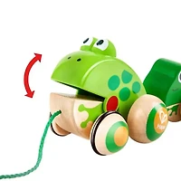 Pull-Along Frog Family