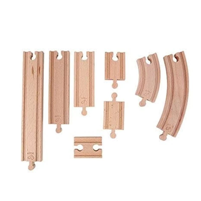Wooden Train Track Super Expansion Rail Pack