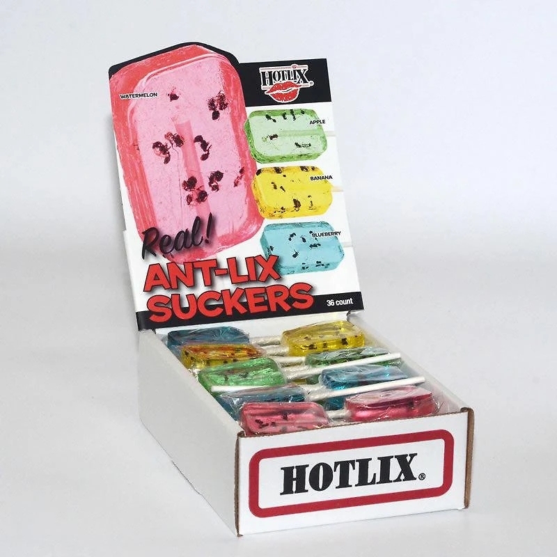 ANT-LIX Suckers Assorted Flavors