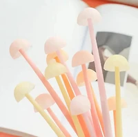 Glow in the Dark Mushroom Wiggle Gel Pen