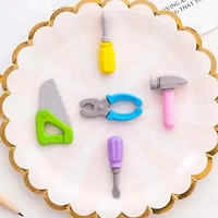 Tool Set Mini Erasers Card