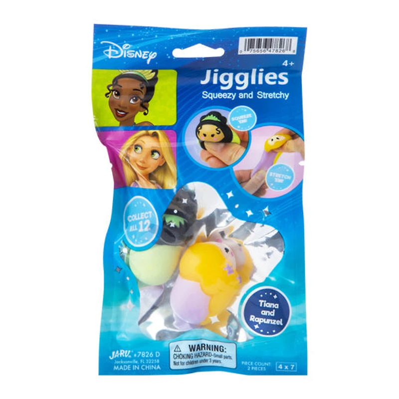 Disney Jigglies 2 Pack - Tiana and Rapunzel