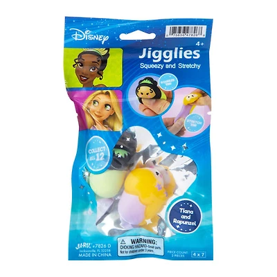 Disney Jigglies 2 Pack - Tiana and Rapunzel