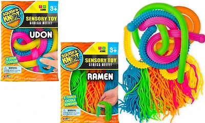 Squish & Knot Sensory Toy Oodles Noodles Assorted Styles