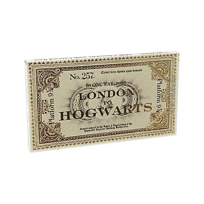 Harry Potter Platform 9 3/4 Ticket To Hogwarts Chocolate Bar - 1.5 oz