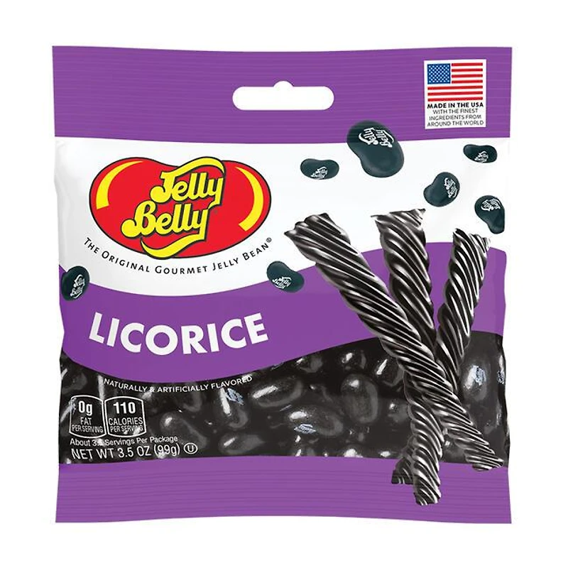 Licorice Jelly Beans 3.5 oz Bag