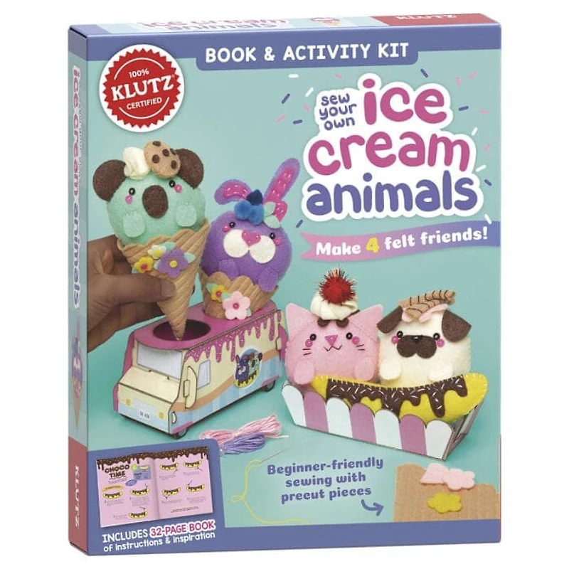 Sew Your Own - Ice Cream Animals