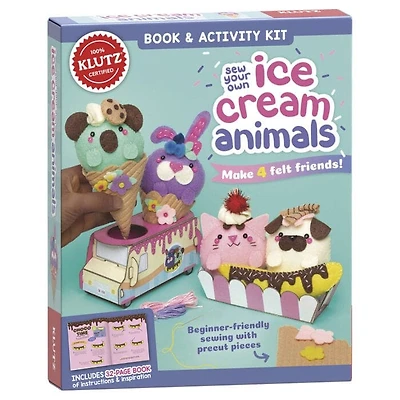 Sew Your Own - Ice Cream Animals