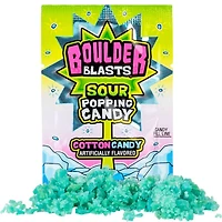 Boulder Blast Sour Cotton Candy Popping Candy - Single