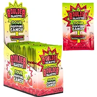 Boulder Blast Sour Strawberry Popping Candy - Single