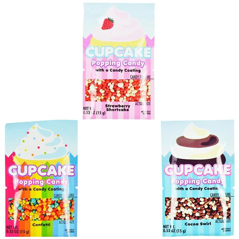 Cupcake Coated Popping Candy