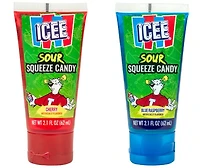 ICEE Sour Squeeze Candy Assorted Flavors