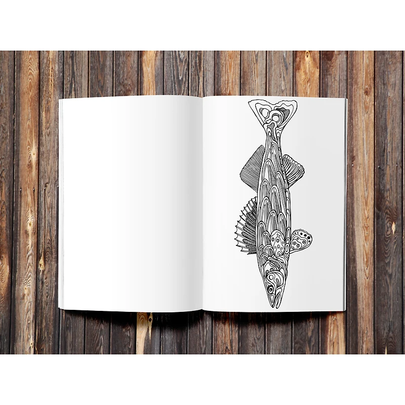 North American Wildlife - An Adult Coloring Book