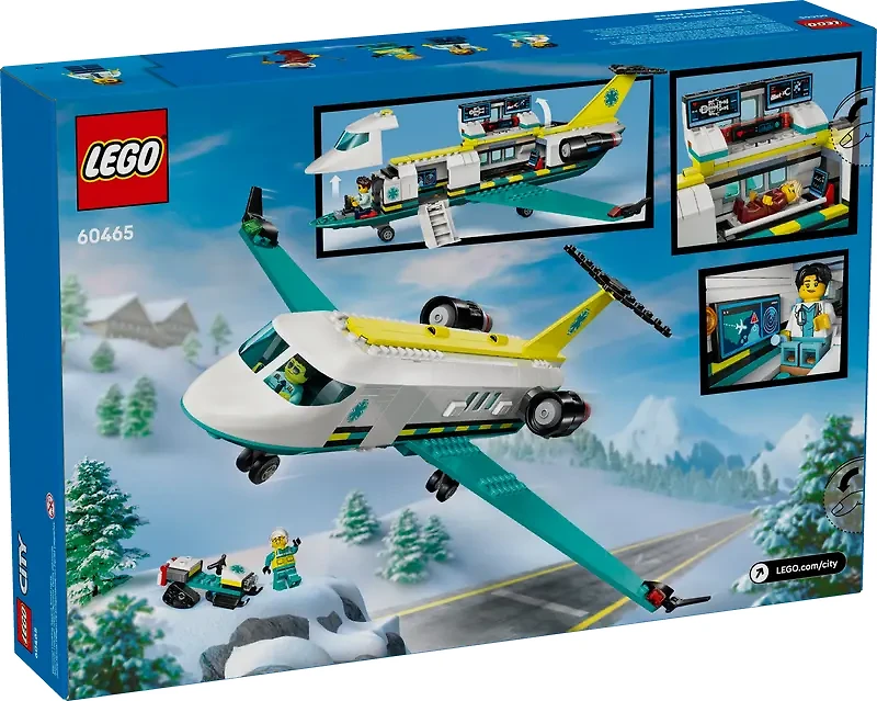 LEGO City - Emergency Air Ambulance Airplane