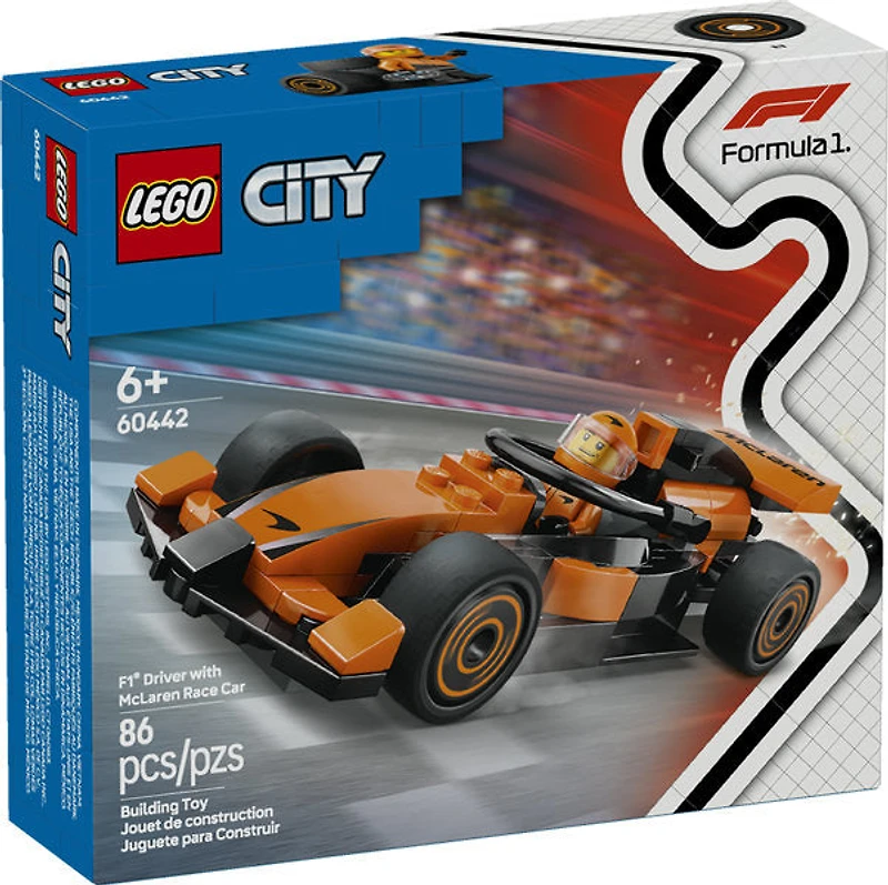 LEGO City - F1 Driver with McLaren Race Car