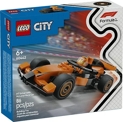 LEGO City - F1 Driver with McLaren Race Car