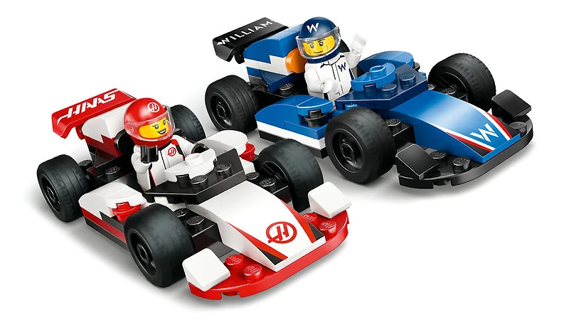 LEGO City - F1 Williams Racing & Haas F1 Race Cars