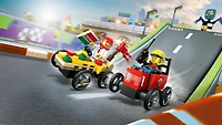 LEGO City - Pizza vs. Fire Truck Race Car Pack