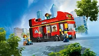 LEGO CIty - Red Double-Decker Sightseeing Bus