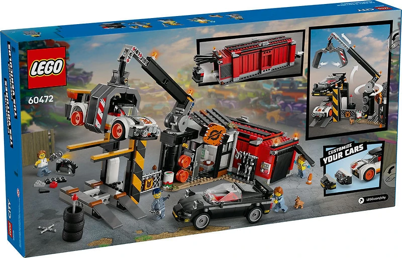 LEGO City - Scrapyard with Cars