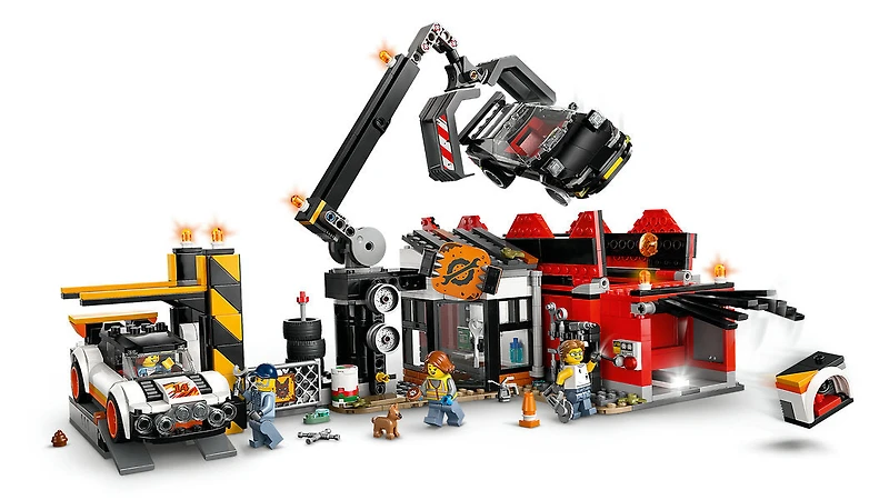 LEGO City - Scrapyard with Cars