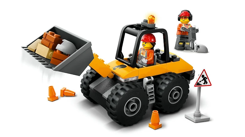 LEGO City - Yellow Construction Wheel Loader