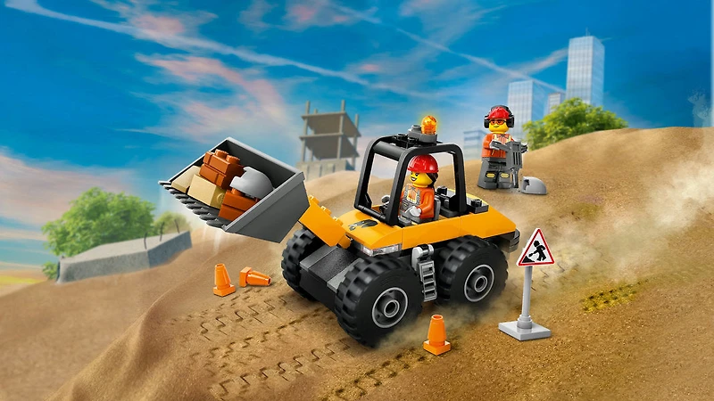 LEGO City - Yellow Construction Wheel Loader