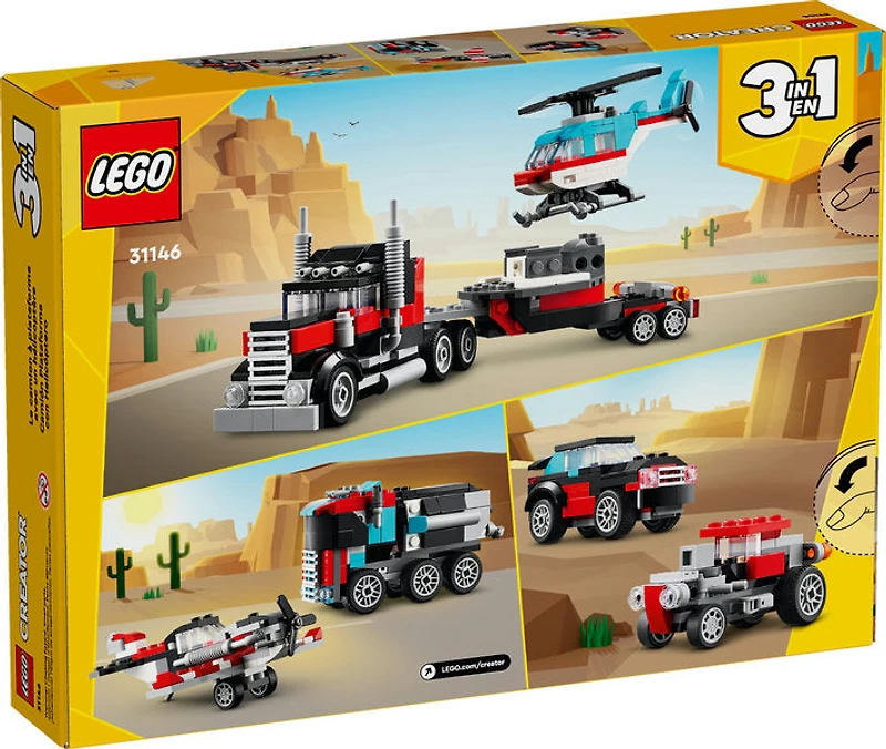 LEGO Creator - Flatbed Truck with Helicopter