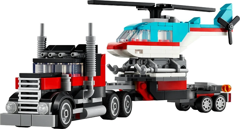 LEGO Creator - Flatbed Truck with Helicopter