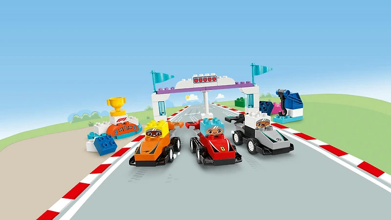 LEGO DUPLO - F1 Team Race Cars & Drivers