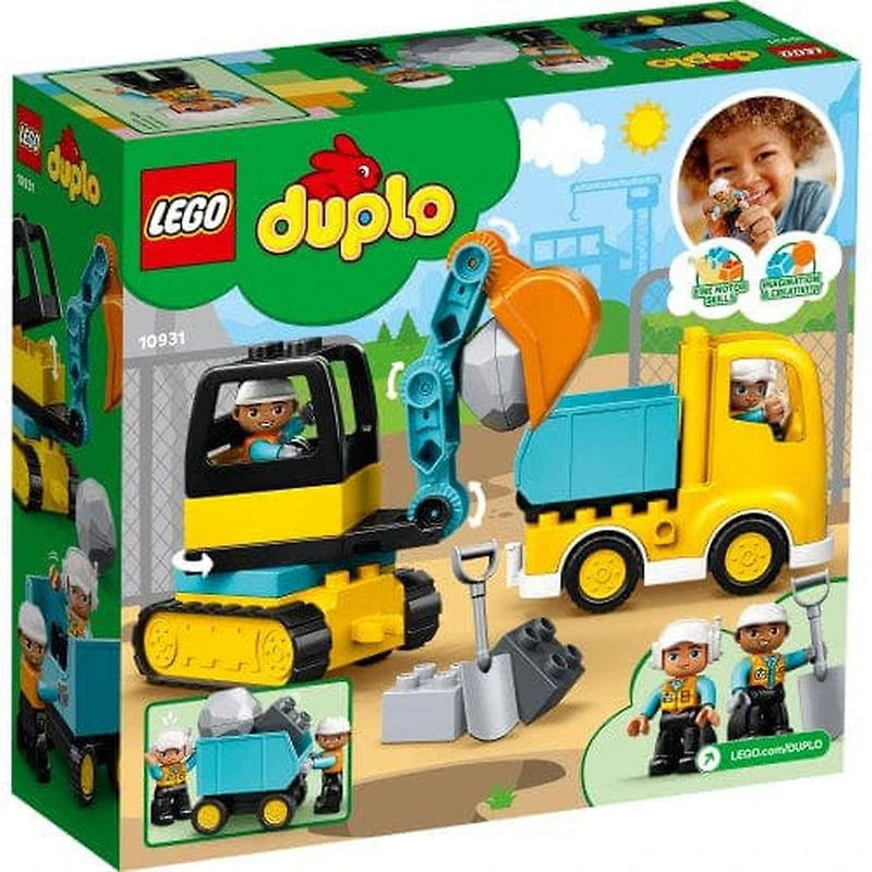 LEGO DUPLO Truck & Tracked Excavator