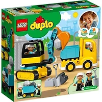 LEGO DUPLO Truck & Tracked Excavator