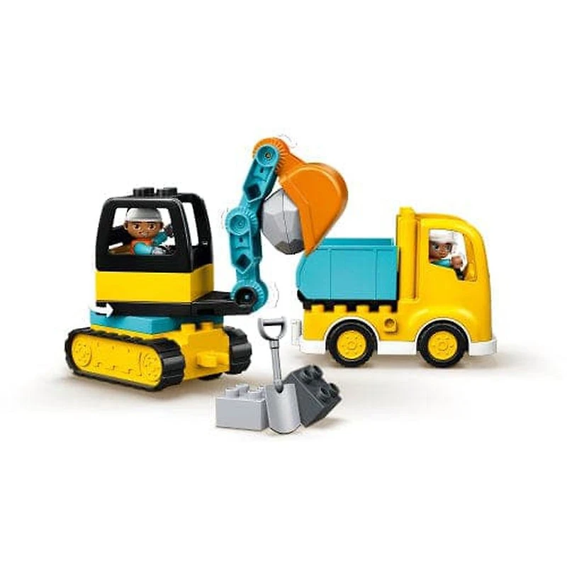 LEGO DUPLO Truck & Tracked Excavator
