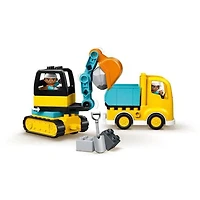 LEGO DUPLO Truck & Tracked Excavator