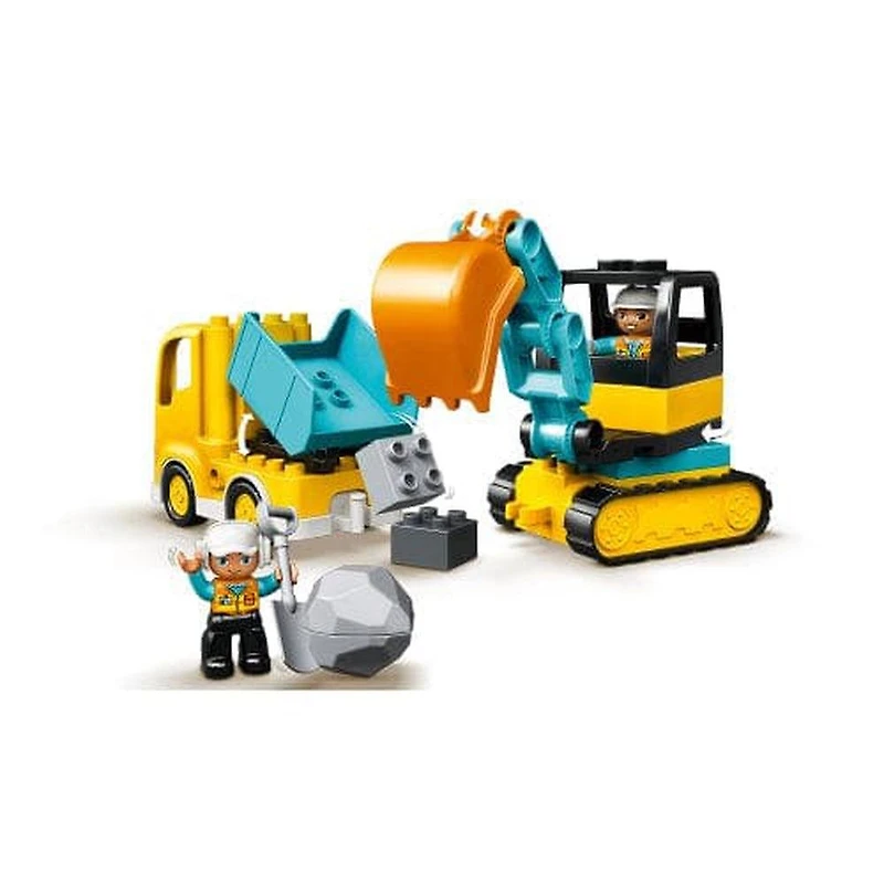 LEGO DUPLO Truck & Tracked Excavator