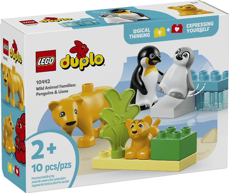 LEGO DUPLO - Wild Animals Families Penguins & Lions