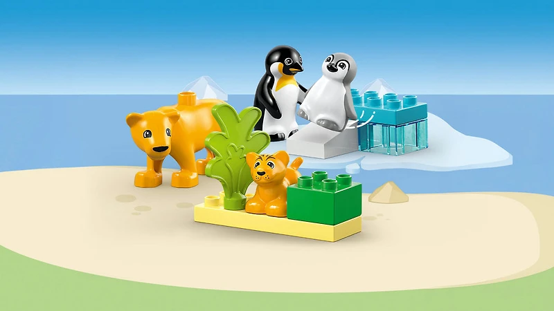 LEGO DUPLO - Wild Animals Families Penguins & Lions