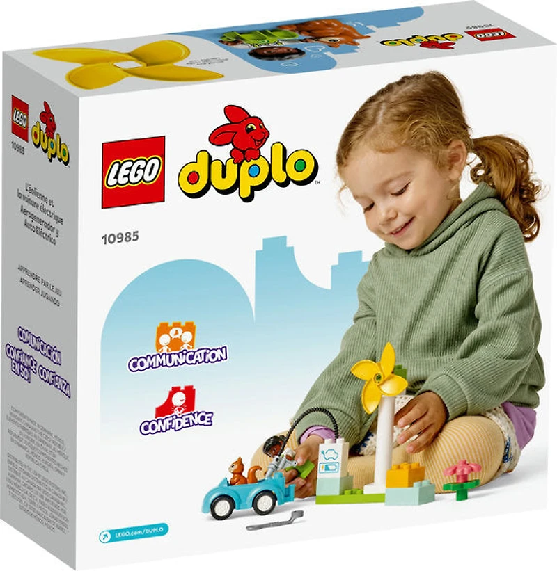 LEGO DUPLO Wind Turbine and Electric Car
