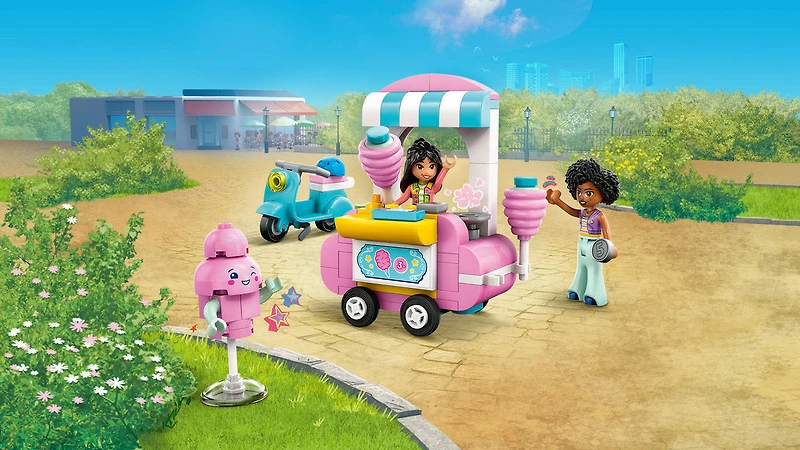 LEGO Friends - Cotton Candy Stand & Scooter