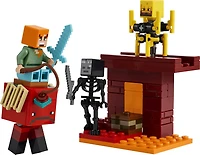 LEGO Minecraft - The Nether Lava Battle