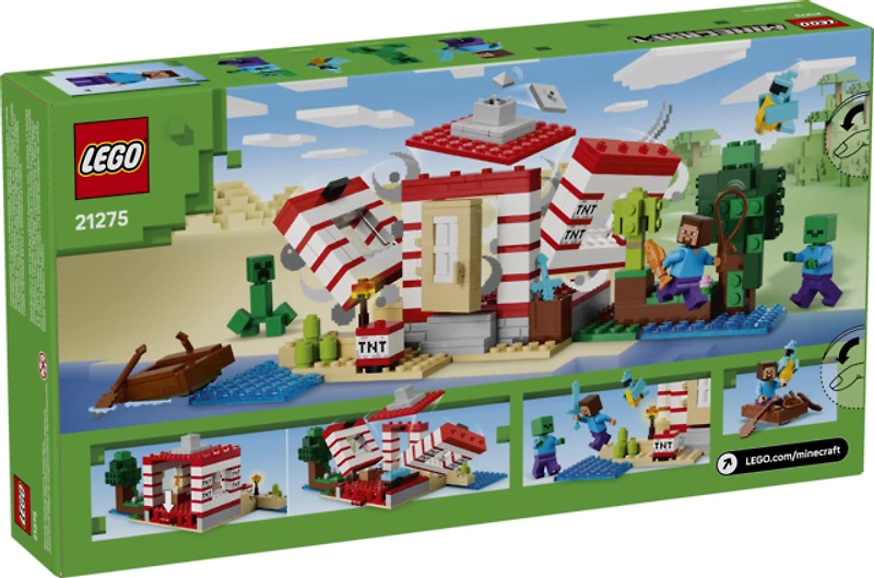 LEGO Minecraft The TNT Jungle House