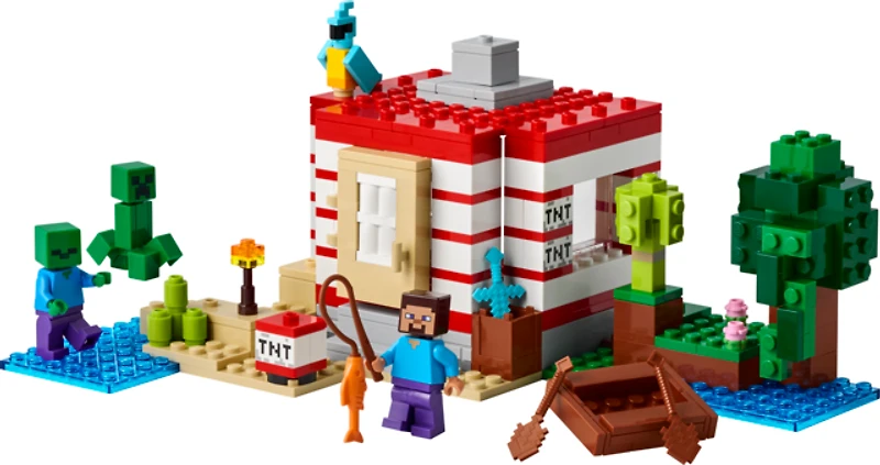 LEGO Minecraft The TNT Jungle House
