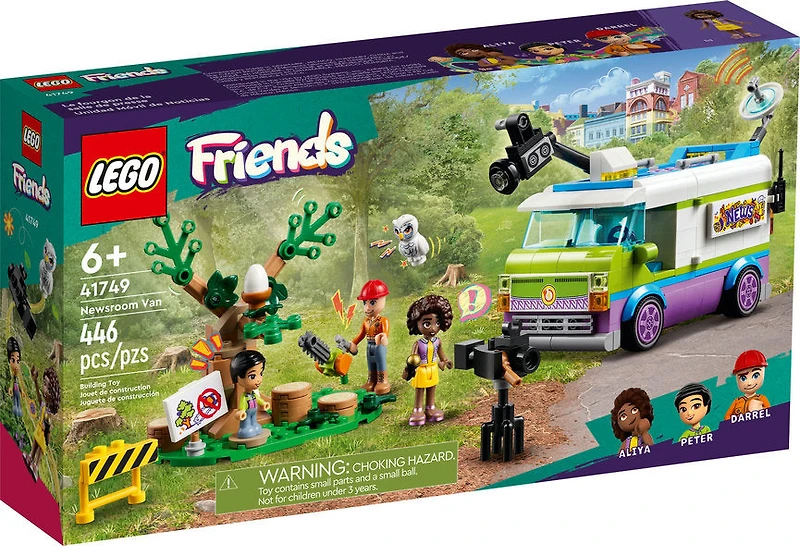 LEGO Newsroom Van