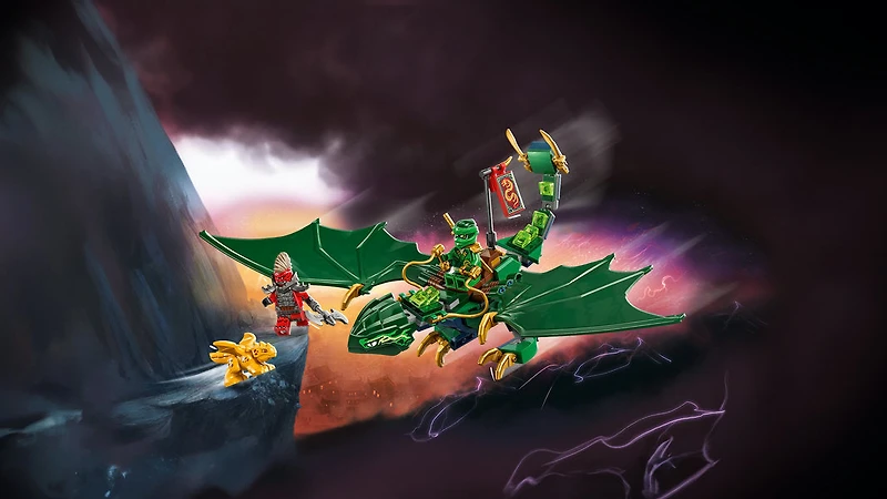 LEGO Ninjago - Lloyd's Green Forest Dragon
